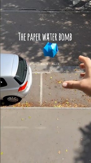 💦💣 Origami Water Bomb Explosion - Fun and Easy Origami!