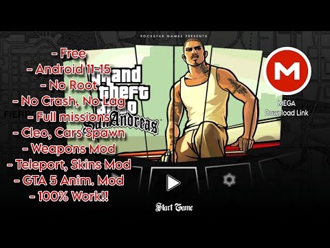 GTA Sa v2.0+Mods+Full missions for Android 11-15 [Work100%]