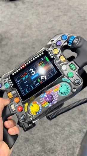 Why does an F1 steering wheel have so many buttons?