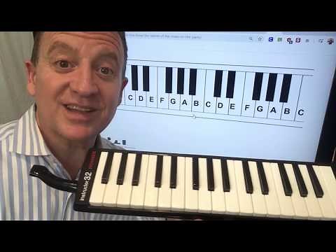 Fun Chord Progression for Melodica (or Piano) - 1, 4, 1, 5 , 1
