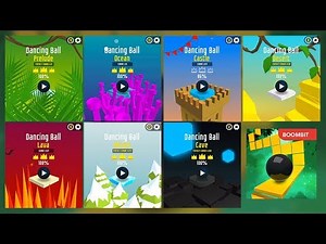 Dancing Ball! All Stages(V.1) Prelude,Ocean,Castle,Desert,Lava,Winter,Cave Perfectly Clear