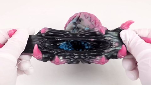 Alien Fantasy Male Masturbator Sex Toys for Men, Realistic Monster Textured Masturbation for Adult, Pocket Pussy Male Stroker for Couple Cosplay Game, Penis Stimulation Pleasure for Solo