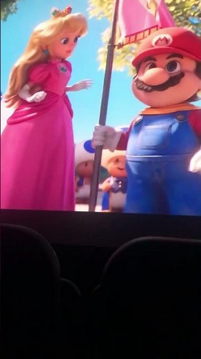 MARIO FINALLY GOT KISS FROM PEACH - SUPER MARIO GALAXY MOVIE