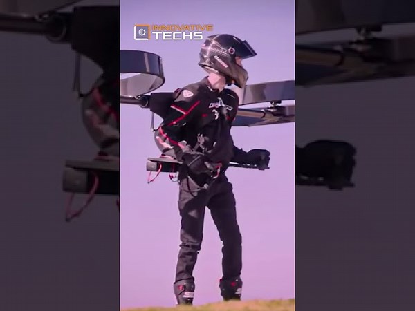 Electric copterpack: The future of personal flight!