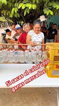 Si sacas el color rojo ganas mercados 🥳