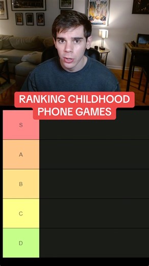 Ranking The Best Childhood Phone Games (Tier List)