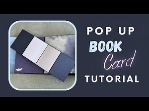 Pop-Up Book Card with a twist in a Photo Album | Tutorial