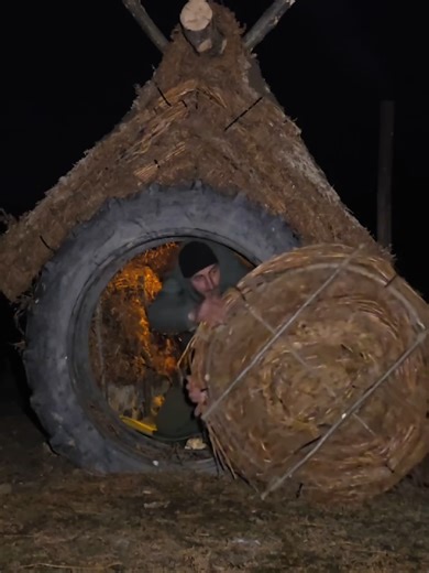 Build a Cozy Shelter with Old Tires