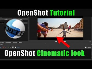 OpenShot cinematic look | OpenShot Video Editor Tutorial | OpenShot tutorial in hindi | Openshot