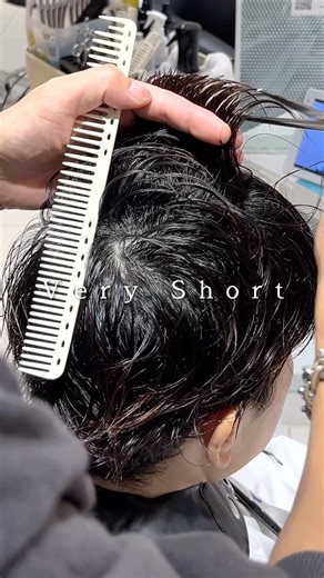 【カット動画】リアルお客様スタイル！ #ベリーショート #カット動画 #カット講習 #haircut #ヘアカット