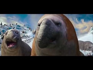 Happy feet 2 Penguins and elephant seals to connected to dance