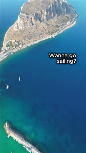 One of Europe's most dramatic coastal towns #greece #sailing #peloponnese