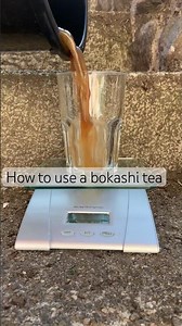 How to use a bokashi tea