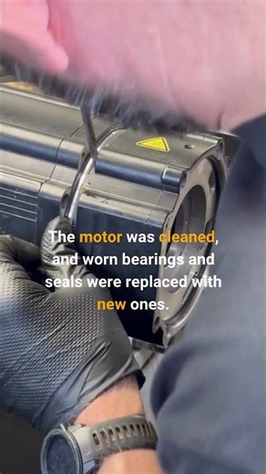 LENZE motor failure? Here’s how we bring it back to life!