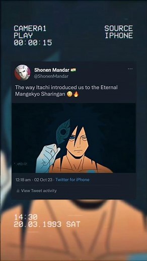 The Eternal Mangekyo Sharingan 🥶🔥