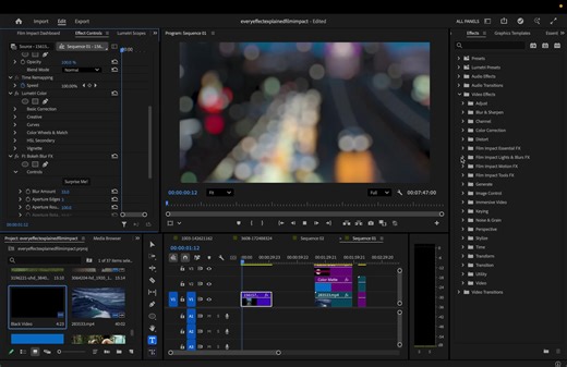 Every Effect in Adobe Premiere Pro Explained