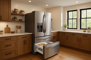 Replacing LG/Kenmore Fridge Freezer Slide Rail 5218JA1010F