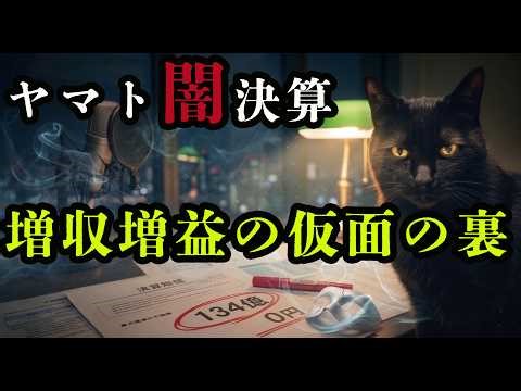 ヤマトの闇決算を暴く。増収増益の裏に潜む「134億円のゴミ」と中間利益0円予想の正体