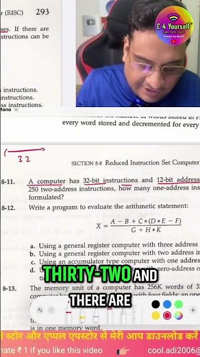 Decoding Computer Instructions: Learn Addresses & Bits! #shorts