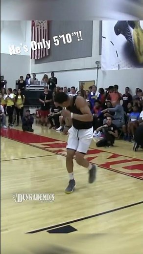 5’10” Alien Hits His HEAD on the Rim! #shorts