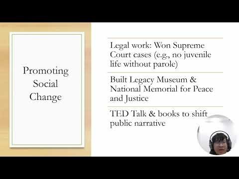 Speech for Change：Bryan Stevenson