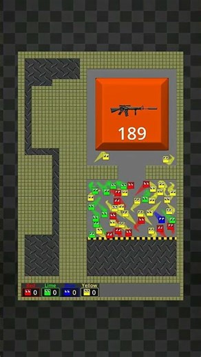 Square Race 🏆⚔️ #shorts #shortfeed #shortviral #funny #racing #gaming #square