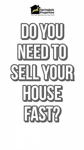 We Buy Any House Fast. 100% Confidential & Private. Cash In The Bank In 7 - 21 Days. No Fees To Pay. Get An Offer Now. | Springbok Properties | Facebook