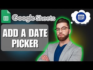 How To Add a Date Picker in Google Sheets (Quick & Easy Guide)