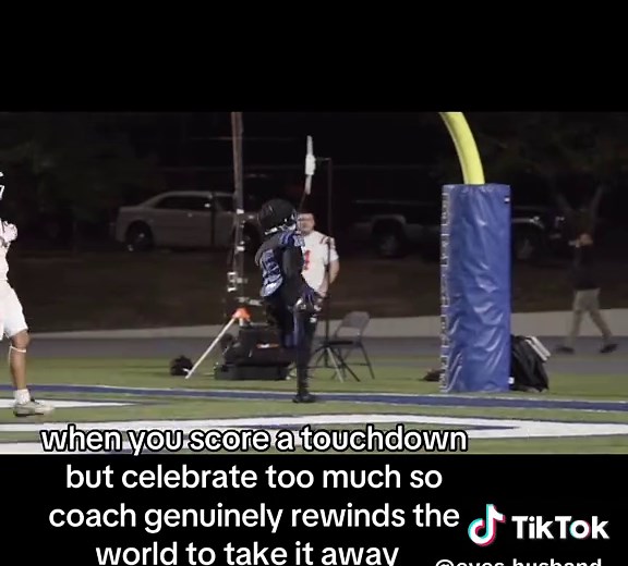 When Celebrating a Touchdown Backfires: A Hilarious Moment