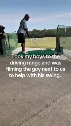 Fathers Hit In The Head With A Golf Ball