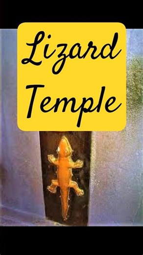 The only Lizard Temple in the world | Kanchipuram Golden Lizard Temple