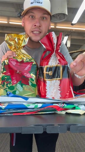  I’m never going back to wrapping paper again  These drawstring Christmas gift bags are a total game-changer — drop your gift in, pull the string, and boom… perfectly wrapped in seconds! ✨ Cute, reusable, and so much faster. Trust me, you’ll thank yourself later https://fvrog.com/products/drawstring-christmas-gift-bags | FVROG | Facebook