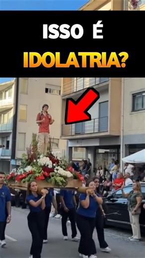 ISSO É IDOLATRIA? #shortsvideo #youtubeshorts #videoshort