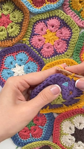 63K views · 988 reactions | African flower motif. You can find the hexagon motif tutorial on my youtube channel ️ 李 . . . . . #CrochetAddict, #YarnLife, #CardiganPattern, #DIYCardigan, #CrochetCommunity, #CrochetTutorial, #CrochetHowTo, #CrochetInstructions, #LearnToCrochet, #CrochetTips, #CrochetLesson, #CrochetGuide, #CrochetForBeginners, #CrochetVideo, #CrochetEducation, #CrochetTeacher, #CrochetWorkshop, #CrochetSkills, #YarnCrafts, #CrochetTechniques | TScrochetdesign | Facebook