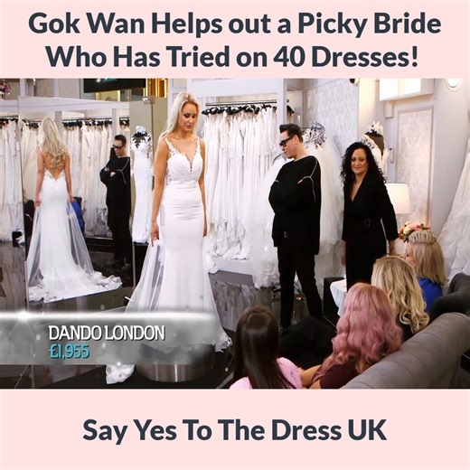 Gok Wan Helps out a Picky Bride Who Has Tried on 40 Dresses! Say Yes To The Dress UK | Wedding Dress TLC