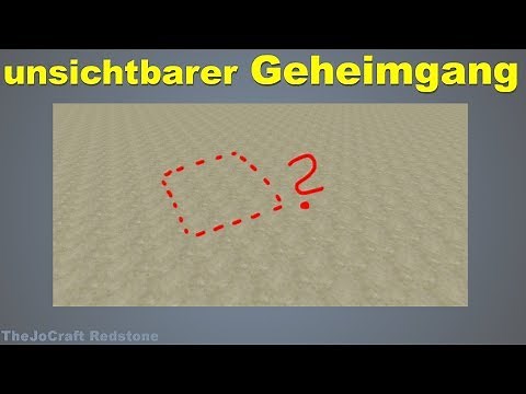 GEHEIMGANG EINFACH BAUEN - Absolut unsichtbar und sicher - Tutorial