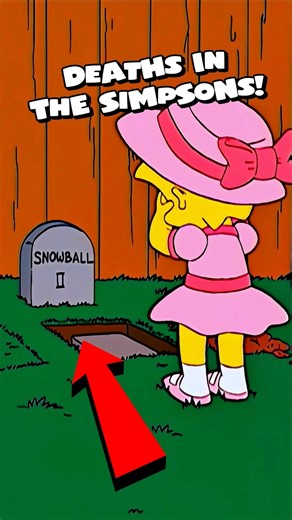 5 Simpsons Characters That Passed Away! ⚰️ #simpsons #shorts