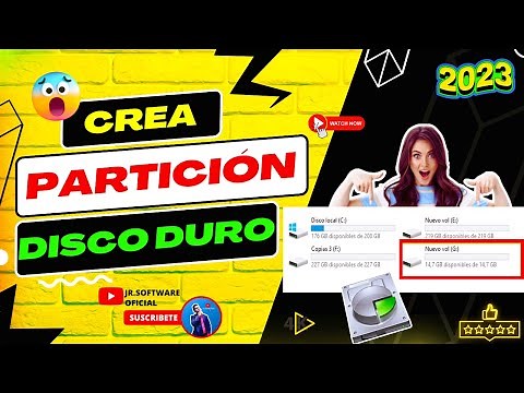 🚀Crear Particiones en el Disco Duro en Windows 10 RAPIDO Y FACIL ✅ Sin Programas 2023😱🔥
