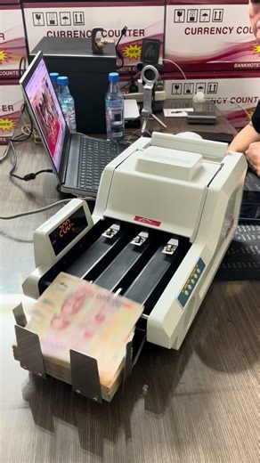 The Sound of Money at Work 💵 #MoneySounds #DeskASMR #banklife