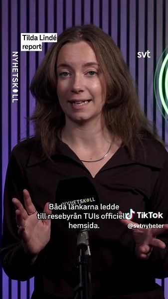 Resebyrån TUI hade annonslänk om hedersvåld. Företaget har nu pausat den AI-baserade annonseringen som skapade länken, efter att Nyhetskoll kontaktat dem. Om du eller någon du känner är utsatt för hedersrelaterat våld finns det hjälp att få, bland annat via socialtjänsten, UMO, GAPF, BRIS, Rätt att Välja eller Kvinnofridslinjen.#svt #nyhetskoll