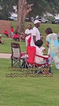 When you invite your senior neighbor to the cookout (song: Mac Tray - We Gone See)