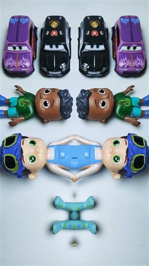 Funny Satisfying Cocomelon and Cars Weee weee! #trend #funny #viral #shorts #shortvideo