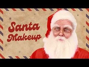 I Turned Myself Into Santa Claus | Santa Makeup Transformation