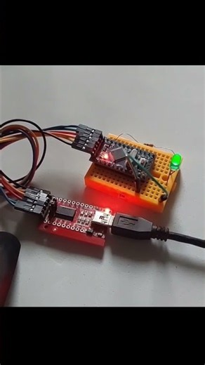 FTDI USB beginner guide blinking LED with Arduino mini pro