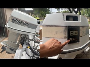 1985 Evinrude 88 SPL WalkThrough(Are Old 2Strokes Any Good Now?)