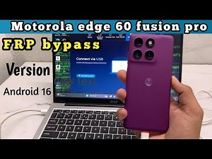 All Motorola/Moto FRP Bypass 2025-26[Android 14/15/16] | 100% Working PC | Moto Frp Bypass