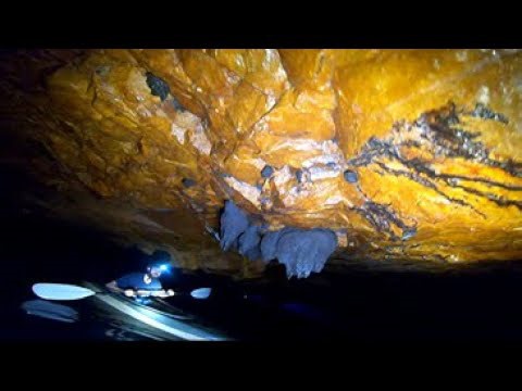 Kayaking Expedition Into This Giant Marble Mine