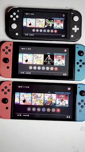 Nintendo Switch Lite vs Standard vs OLED Speed Test