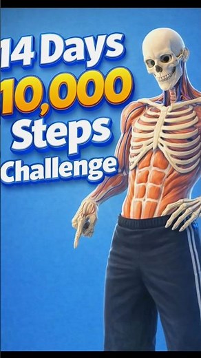 Walked 10,000 Steps for 14 Days – Here’s What Happened #shorts #facts