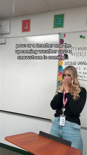 If we had a few snow days that would be just TERRIBLE #teacher #teachersoftiktok #teacherhumor #fypシ゚viral #fypシ゚viral
